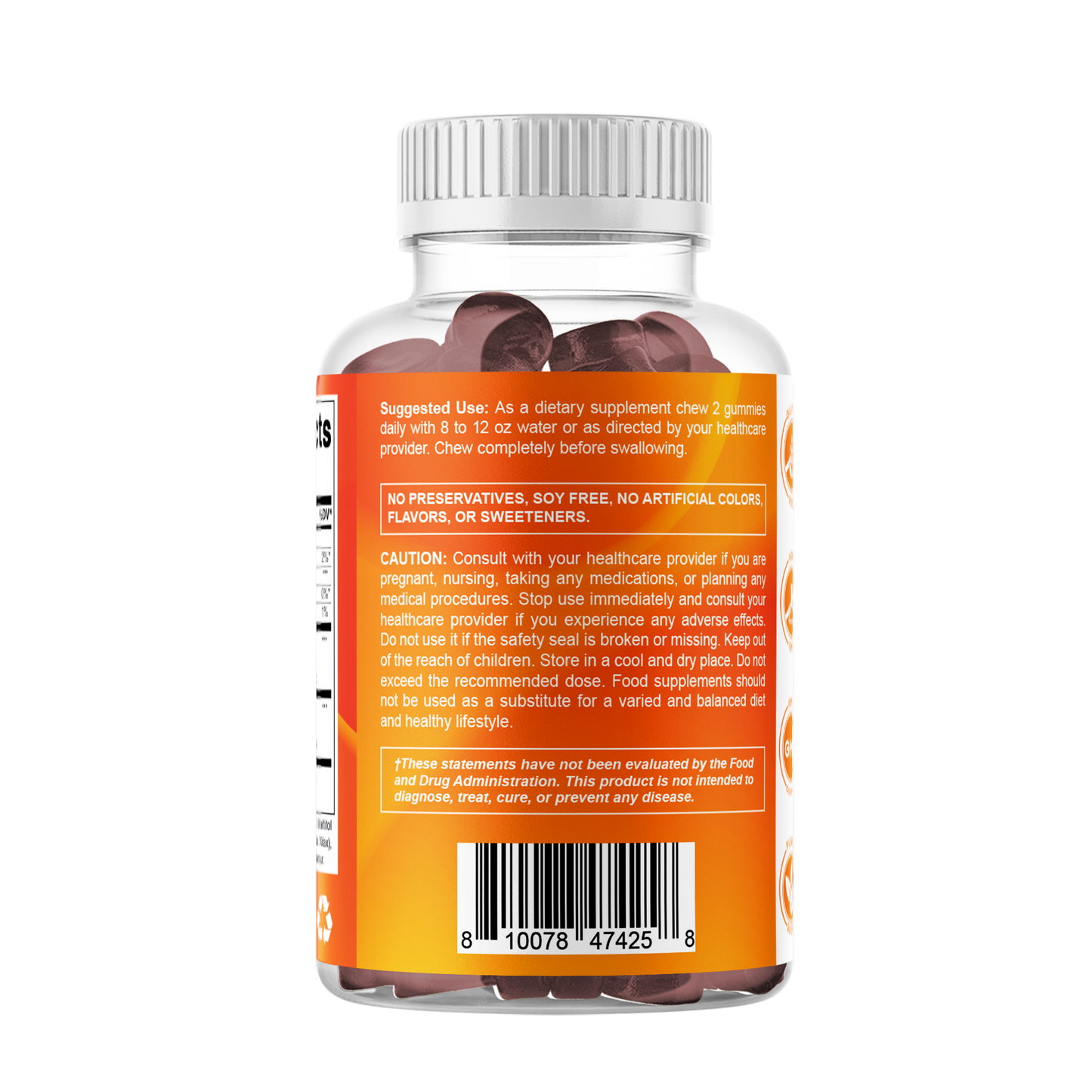 Pumpkin Seed & Saw Palmetto Prostate Support Gummies