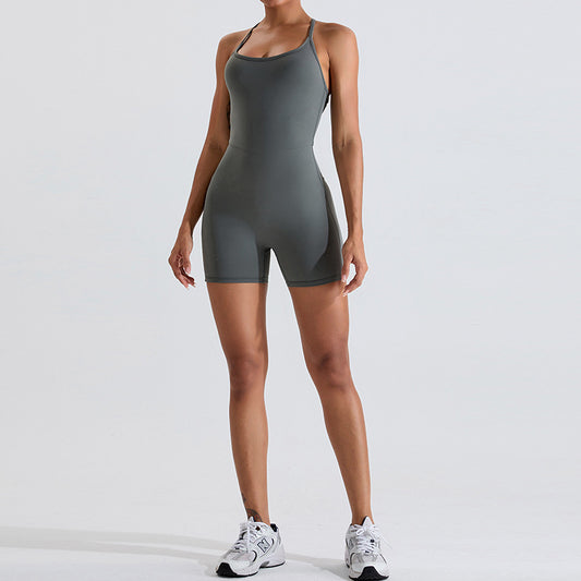 Essentials Contour Short Jumpsuit