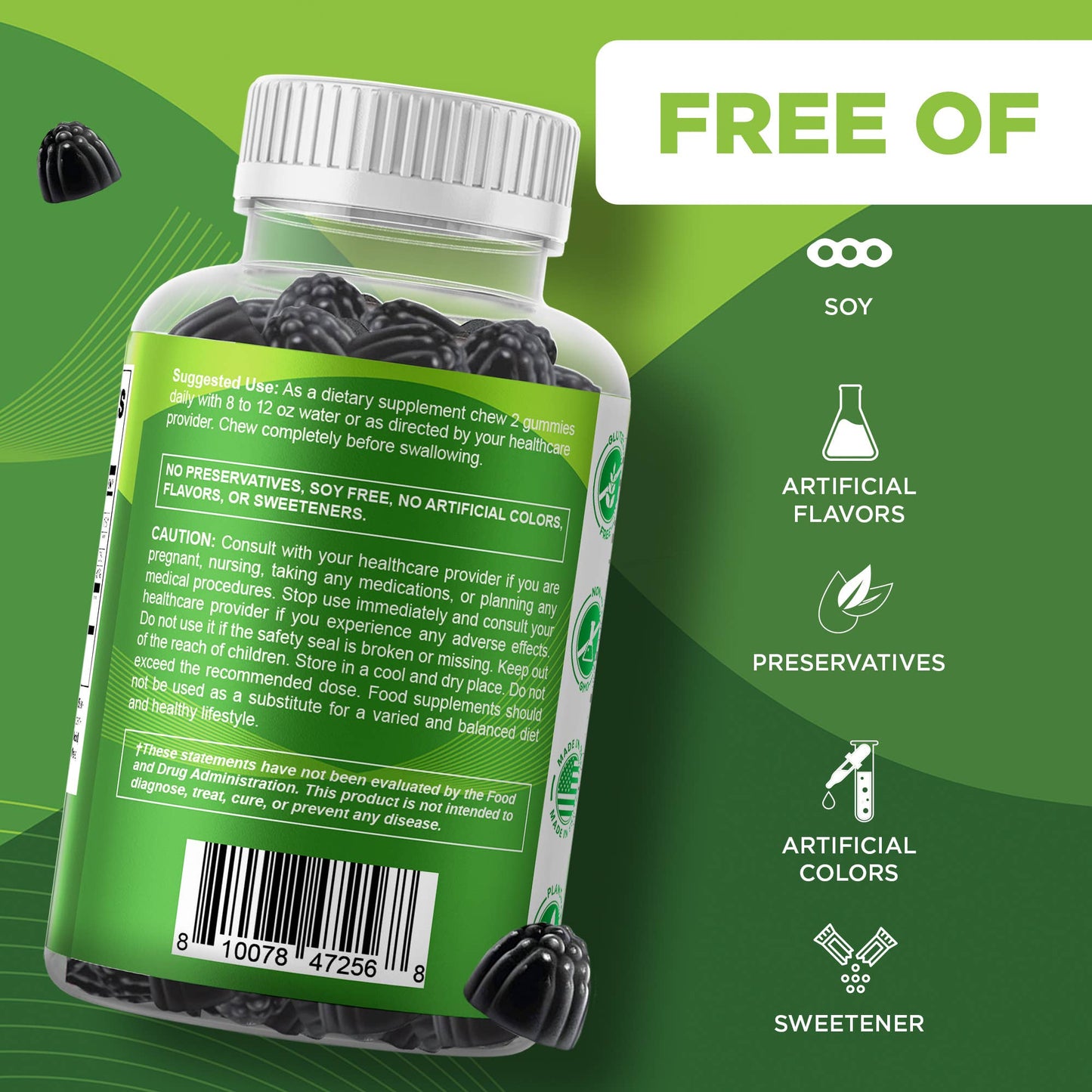 Moringa Overall Wellness Support Gummies