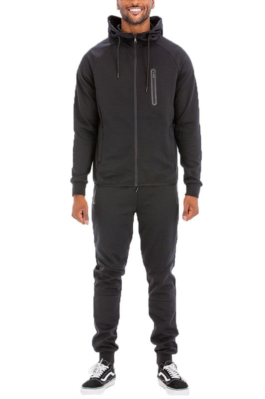 Mens Full Zip Tech Set