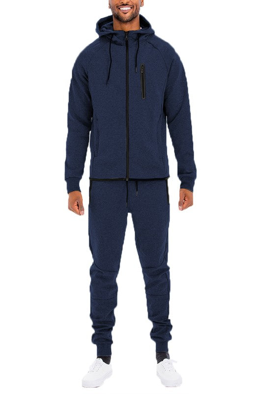 Mens Full Zip Tech Set