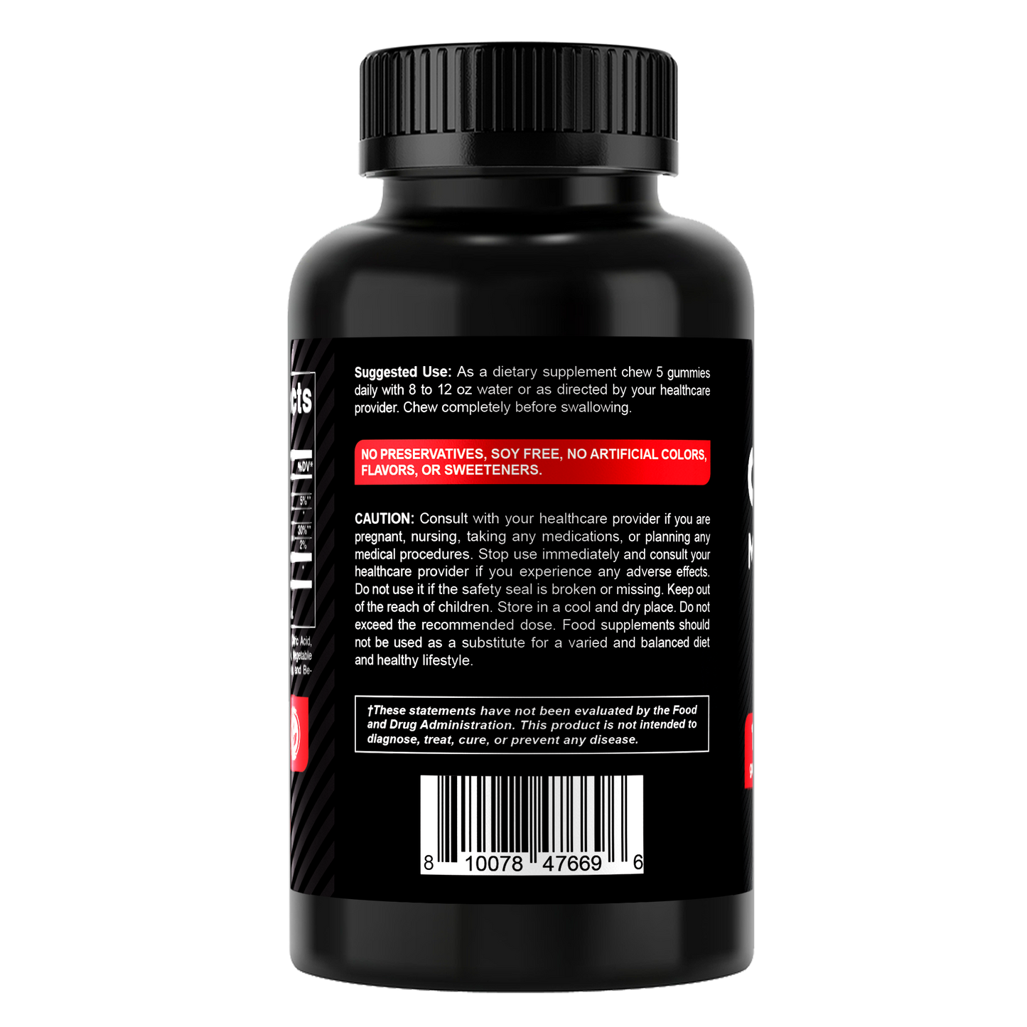 Creatine Mohohydrate Workout Recovery Gummies