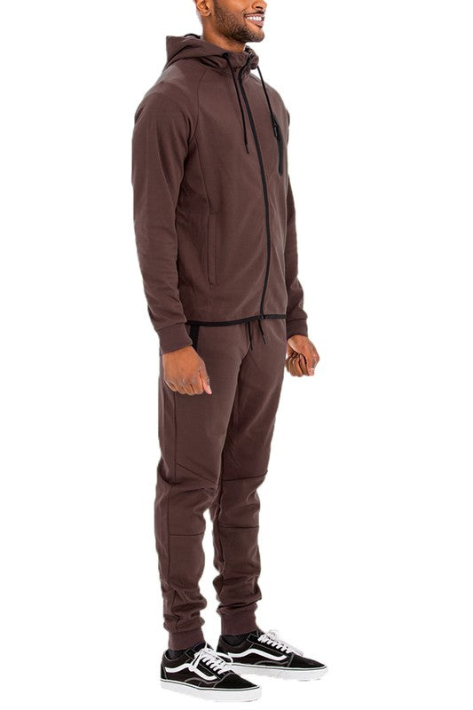 Mens Full Zip Tech Set