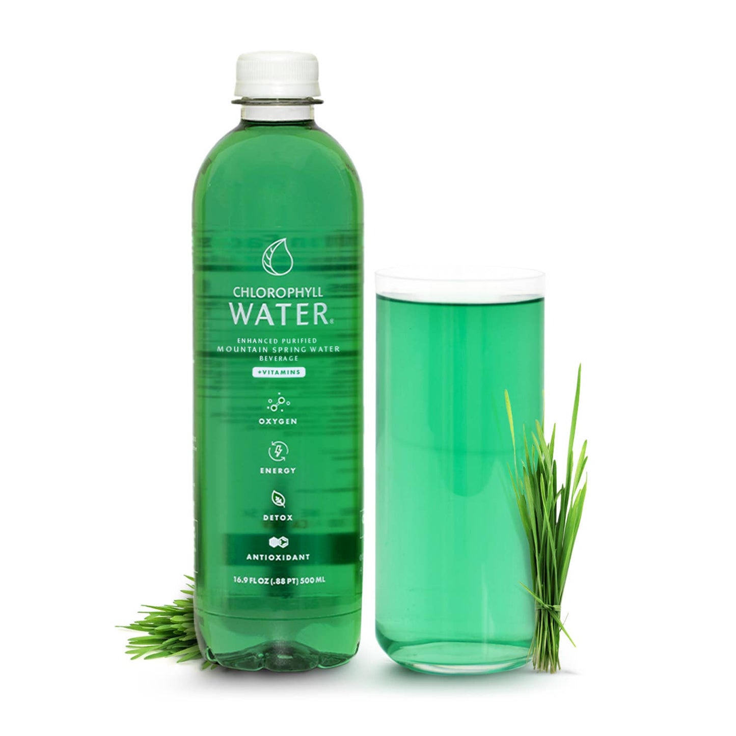 Chlorophyll Water (Ultra-Purified w/ Essential Vitamins)
