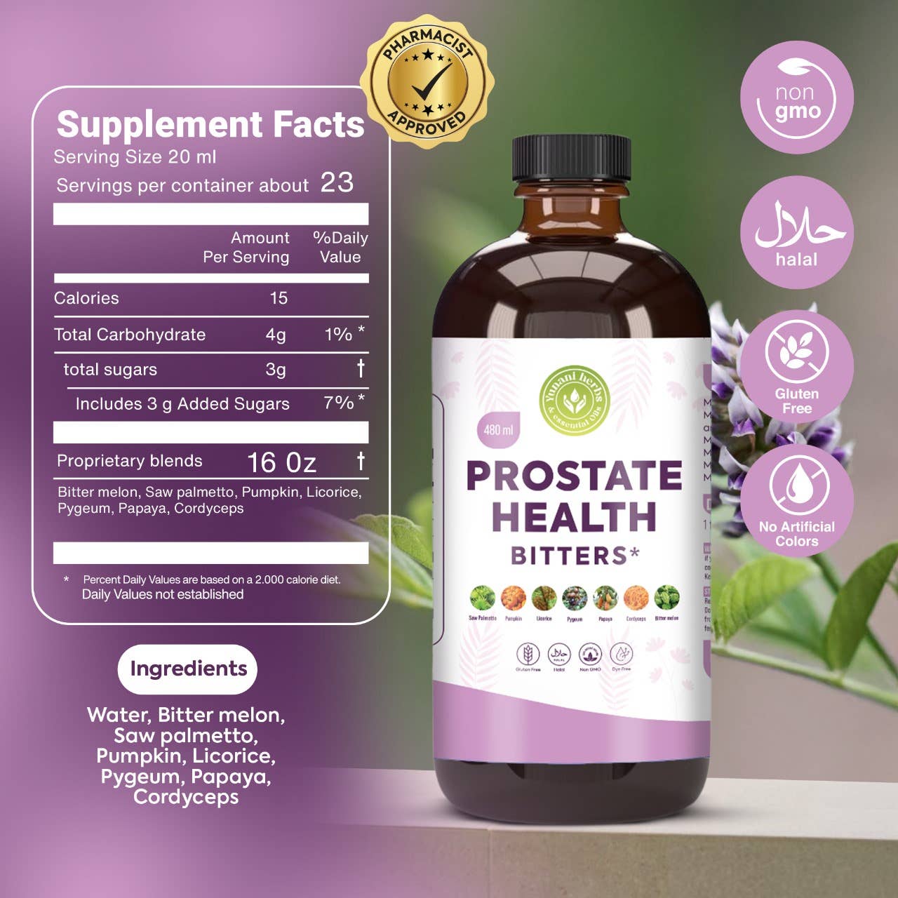 Prostate Health living bitters