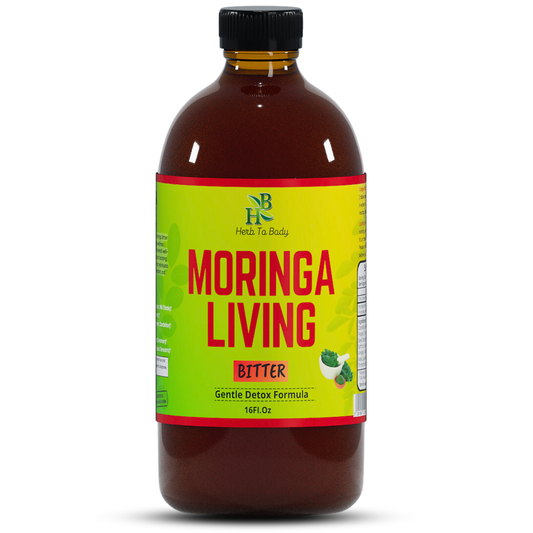 Moringa Living Bitter 16oz | Plant Based Liquid Superfood