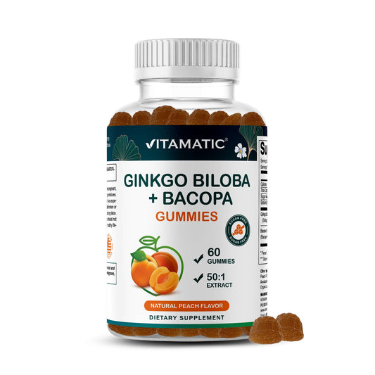 Ginkgo & Bacopa Memory Support & Brain Function Gummies