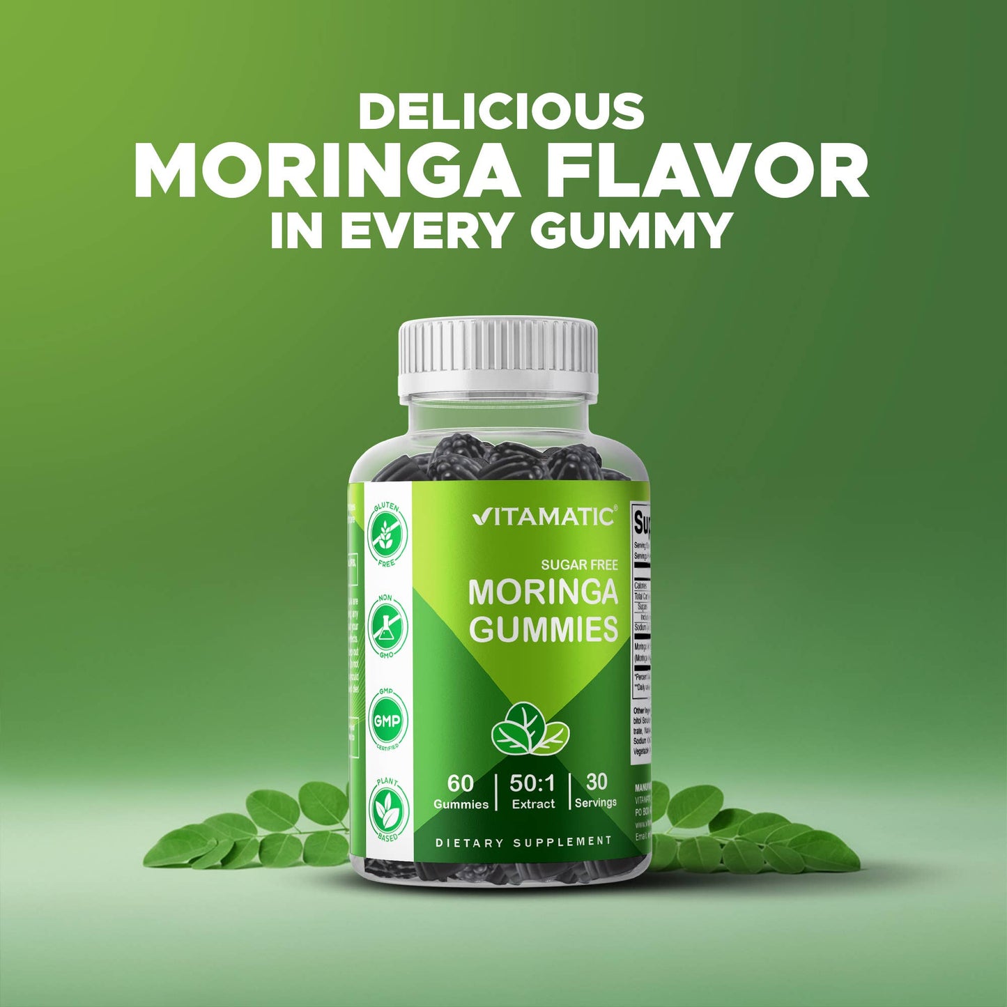 Moringa Overall Wellness Support Gummies